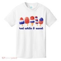 Red White And Sweet 4th Of July Kids T-Shirt thumb 0