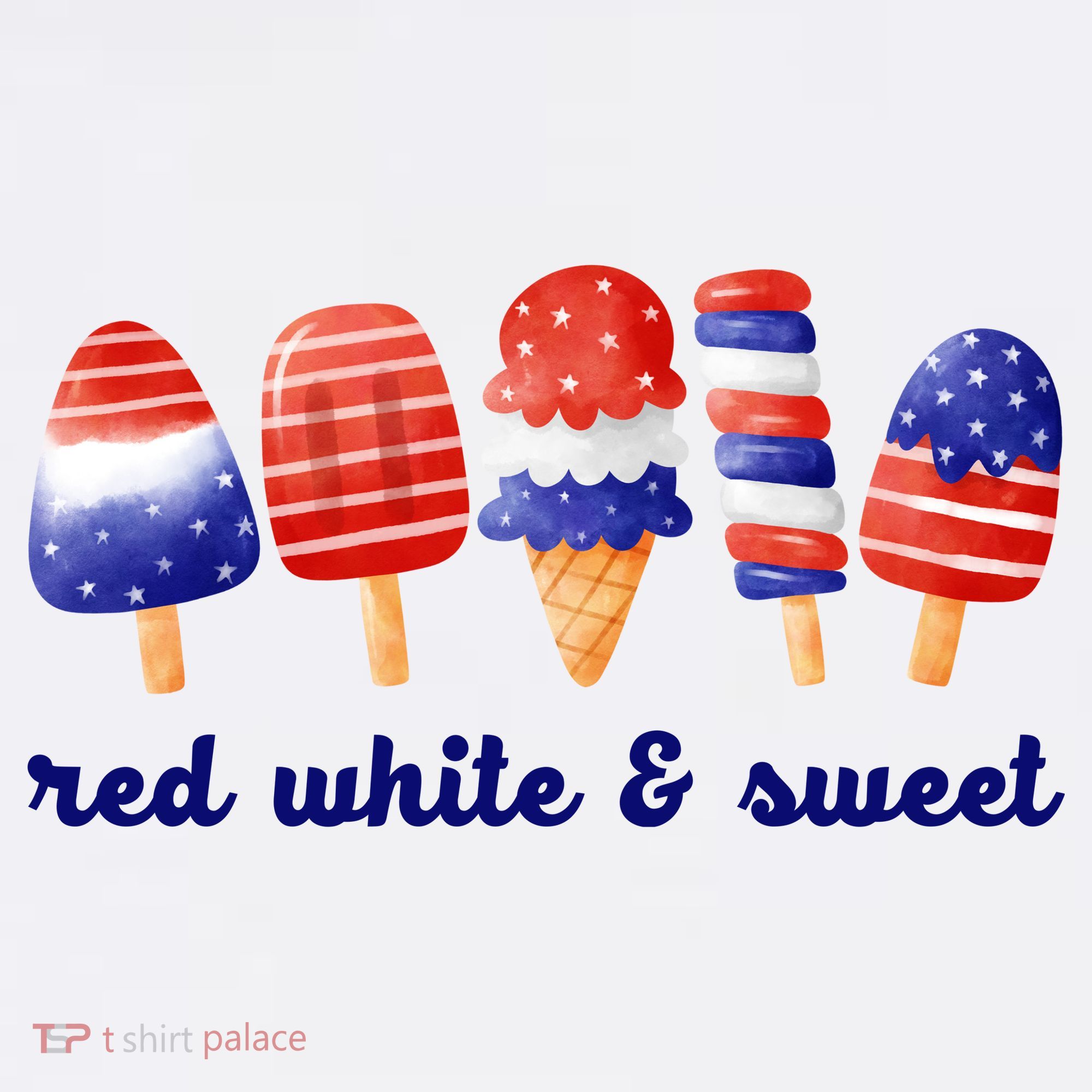 Red White And Sweet 4th Of July Kids T-Shirt