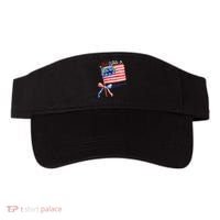 Red, White And Blueberries American USA Flag Visor thumb 0