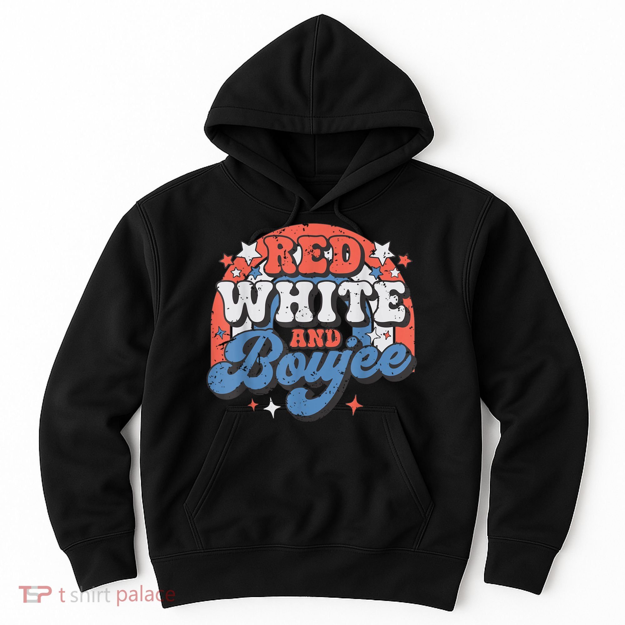 Red White And Boujee 4th Of July Hoodie