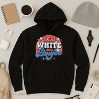 Red White And Boujee 4th Of July Hoodie thumb 3