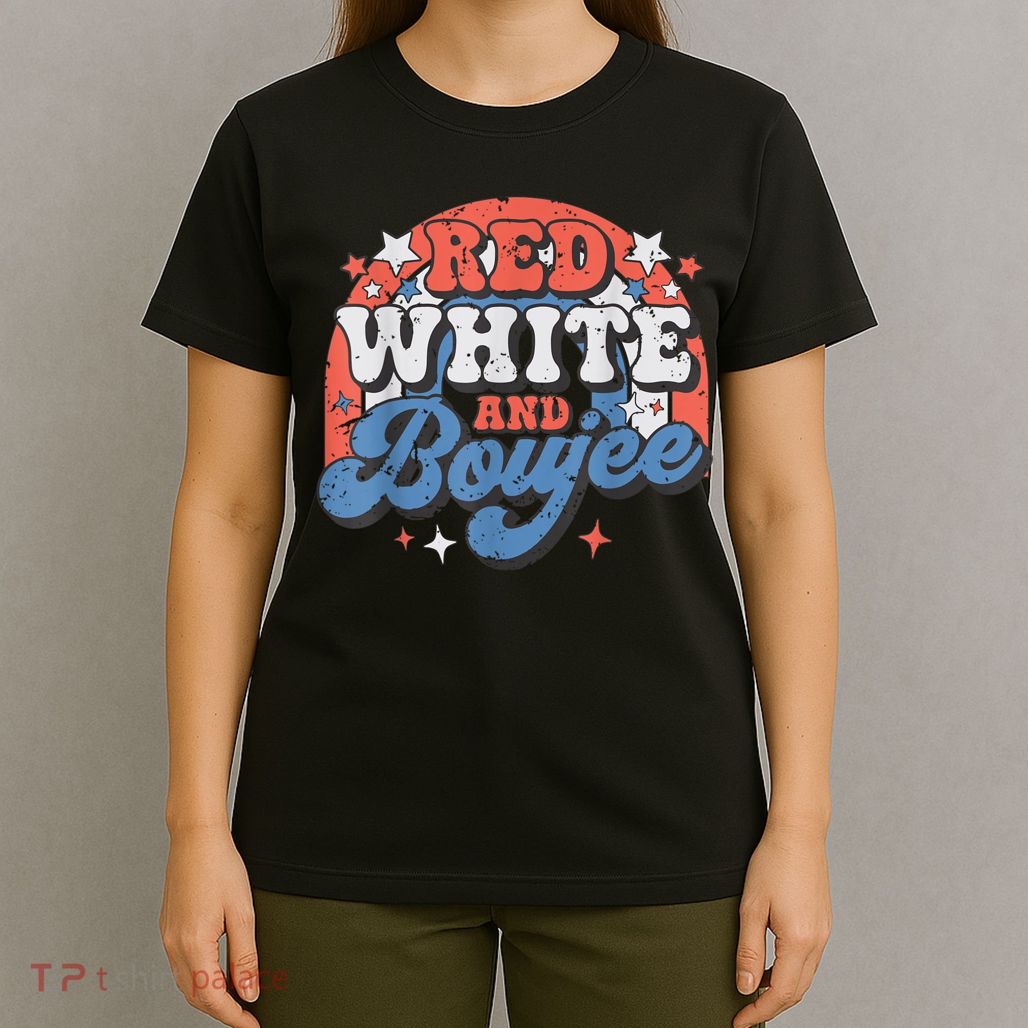 Red White And Boujee 4th Of July T-Shirt