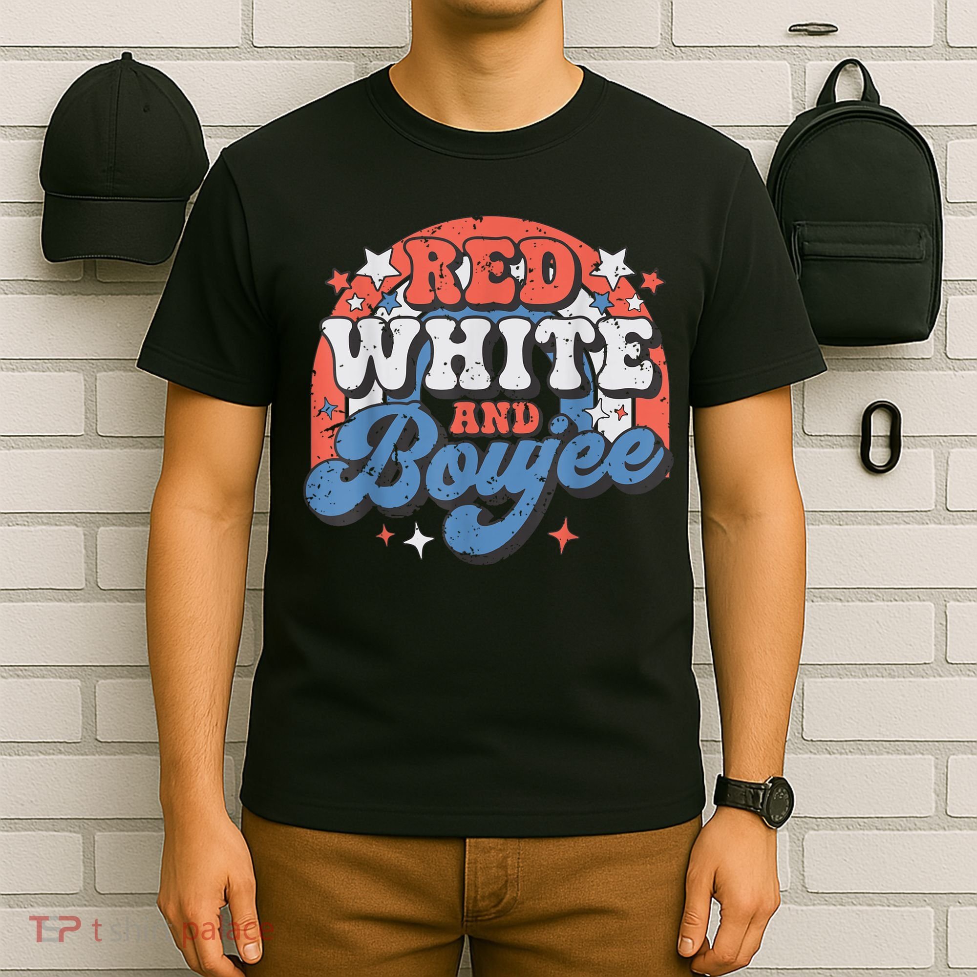 Red White And Boujee 4th Of July T-Shirt