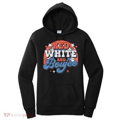 Red White And Boujee 4th Of July Women's Hoodie