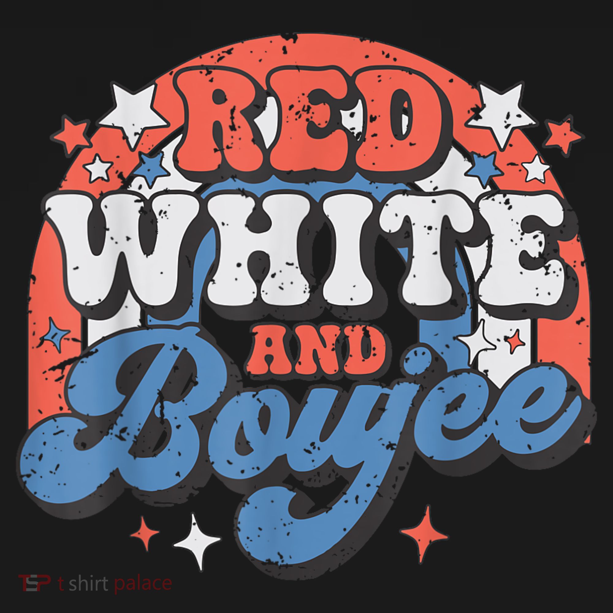 Red White And Boujee 4th Of July Women's Hoodie