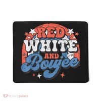 Red White And Boujee 4th Of July Mousepad thumb 0