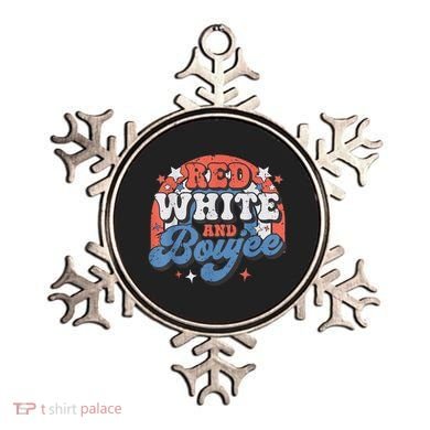 Red White And Boujee 4th Of July Ornament