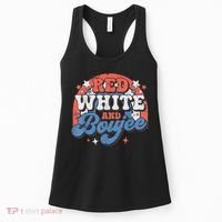 Red White And Boujee 4th Of July Women's Tank Top thumb 0