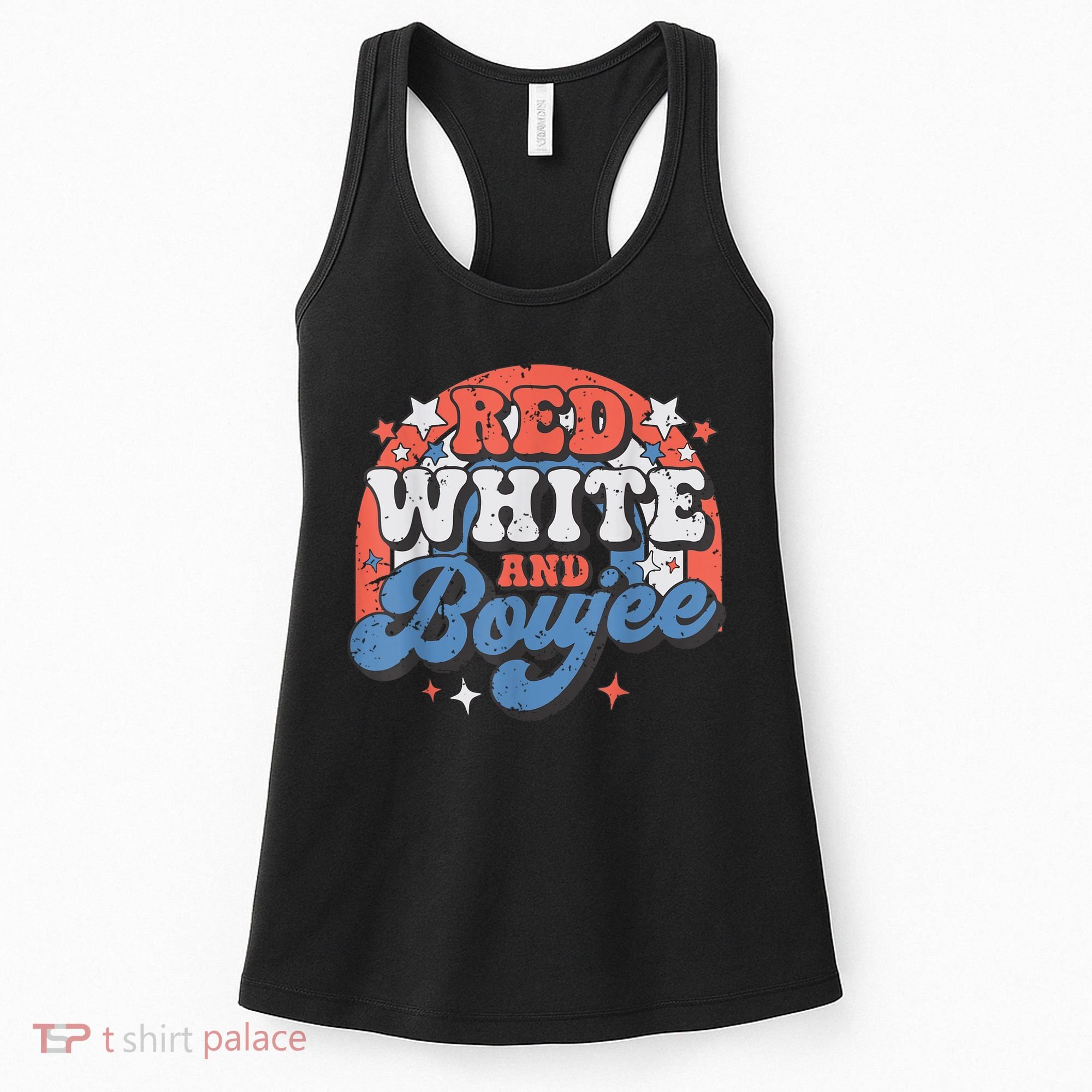 Red White And Boujee 4th Of July Women's Tank Top
