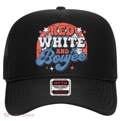 Red White And Boujee 4th Of July Hat