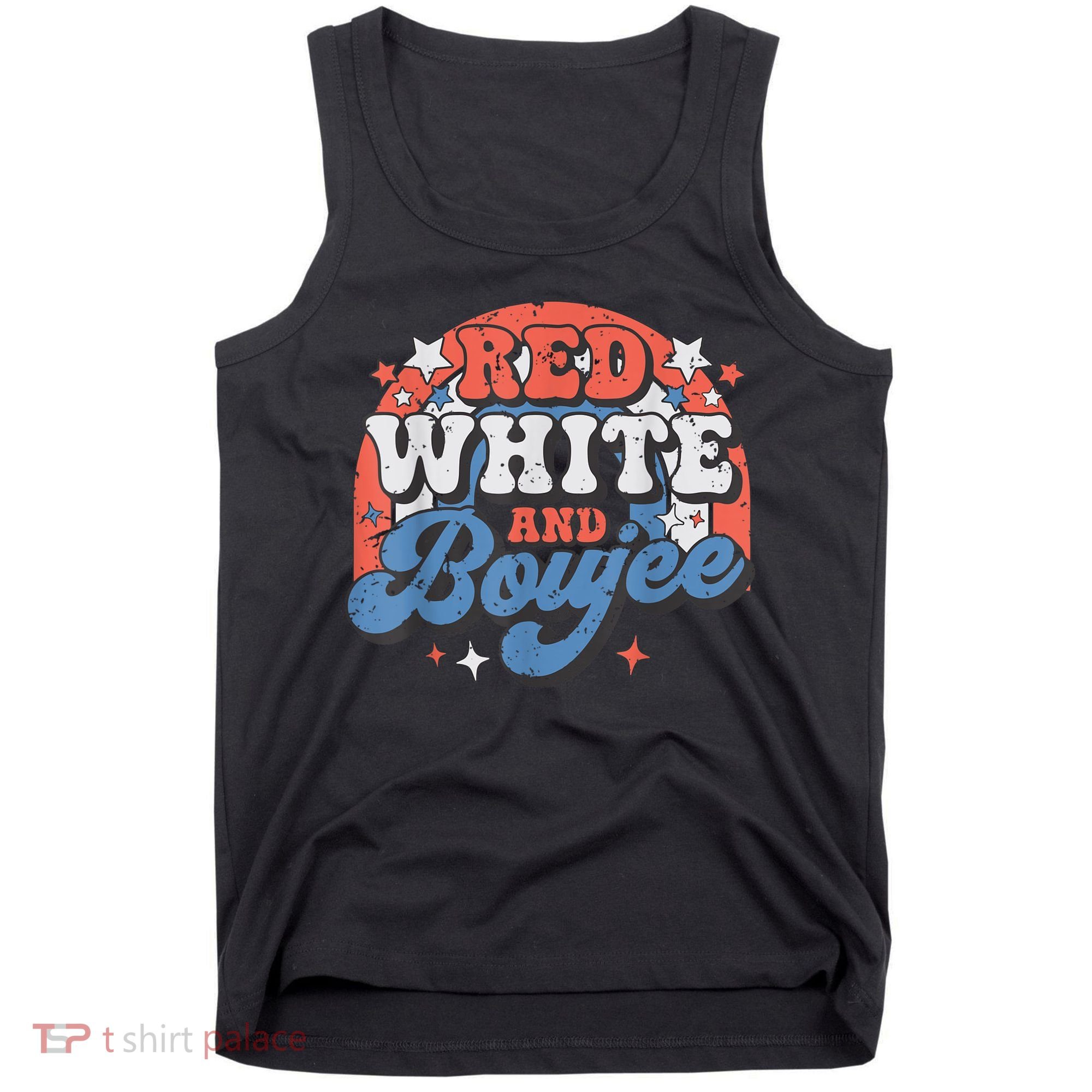 Red White And Boujee 4th Of July Tank Top