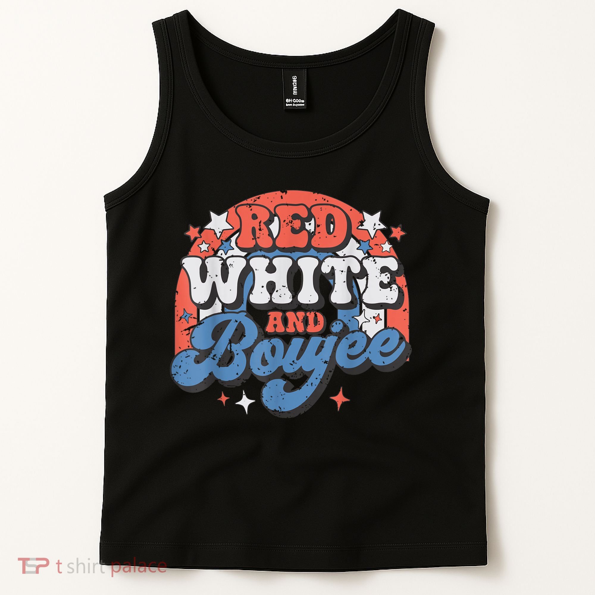 Red White And Boujee 4th Of July Tank Top