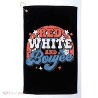 Red White And Boujee 4th Of July Golf Towel thumb 0