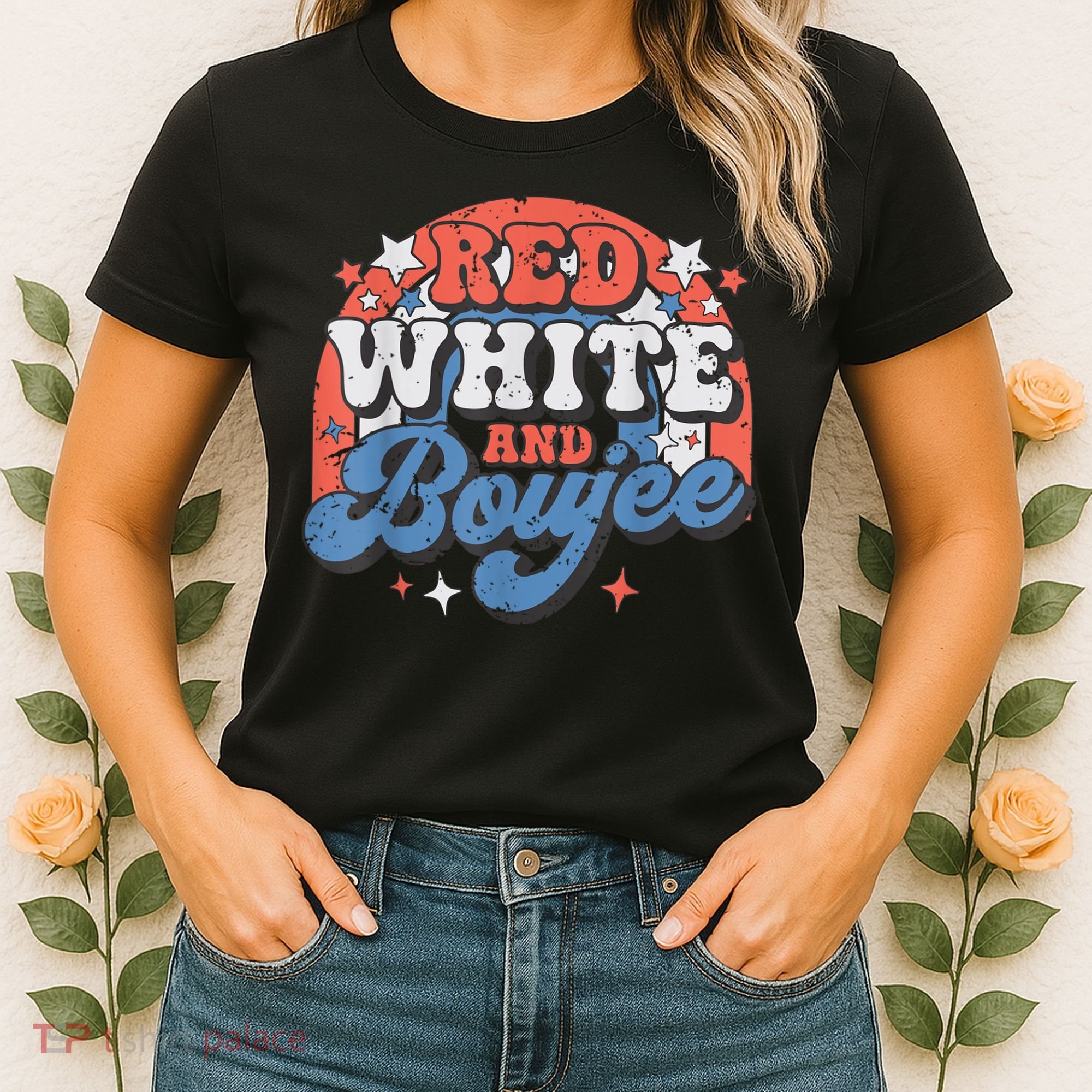 Red White And Boujee 4th Of July Women's T-Shirt