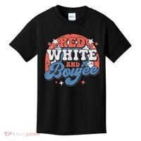 Red White And Boujee 4th Of July Kids T-Shirt thumb 0