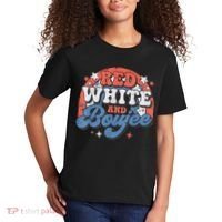 Red White And Boujee 4th Of July Kids T-Shirt thumb 2