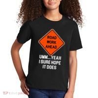 Road Work Ahead Funny Construction Kids T-Shirt thumb 2