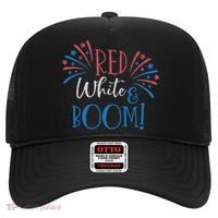 Red White And Boom 4th Of July Hat thumb 0