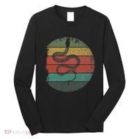 Retro Wild Animal Rainforest Zoo Keeper Pet Gift Snake Long Sleeve Shirt thumb 0