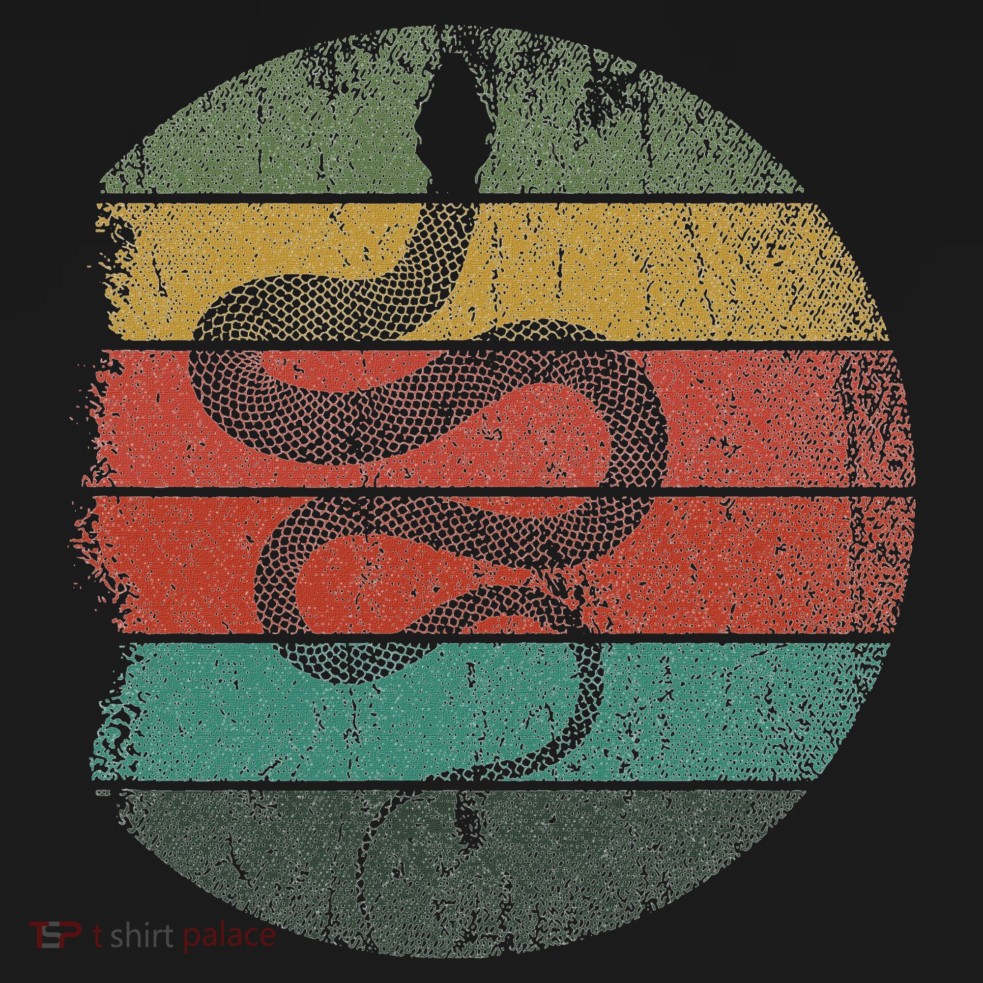 Retro Wild Animal Rainforest Zoo Keeper Pet Gift Snake T-Shirt