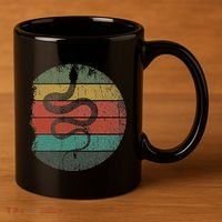 Retro Wild Animal Rainforest Zoo Keeper Pet Gift Snake 11oz C Handle Ceramic Mug thumb 3