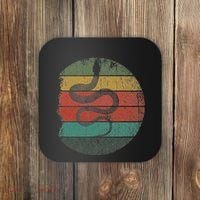 Retro Wild Animal Rainforest Zoo Keeper Pet Gift Snake Coaster thumb 0