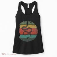 Retro Wild Animal Rainforest Zoo Keeper Pet Gift Snake Women's Tank Top thumb 0