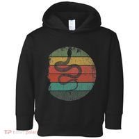 Retro Wild Animal Rainforest Zoo Keeper Pet Gift Snake Toddler Hoodie thumb 0