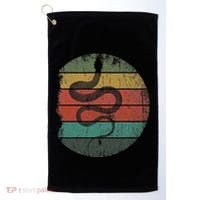 Retro Wild Animal Rainforest Zoo Keeper Pet Gift Snake Golf Towel thumb 0