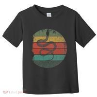 Retro Wild Animal Rainforest Zoo Keeper Pet Gift Snake Toddler T-Shirt thumb 0