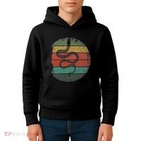 Retro Wild Animal Rainforest Zoo Keeper Pet Gift Snake Kids Hoodie thumb 4