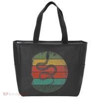 Retro Wild Animal Rainforest Zoo Keeper Pet Gift Snake Tote Bag thumb 0