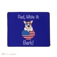 Red White And Bark Pembroke Welsh Corgi Indian Creek Corgi Gift Mousepad thumb 0