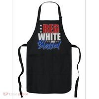 Red White And Blessed Apron thumb 0