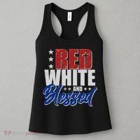 Red White And Blessed Women's Tank Top thumb 3