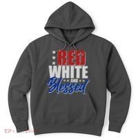 Red White And Blessed Hoodie thumb 0