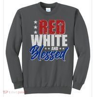 Red White And Blessed Sweatshirt thumb 0