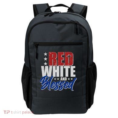 Red White And Blessed Backpack