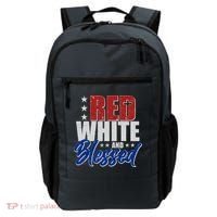 Red White And Blessed Backpack thumb 0
