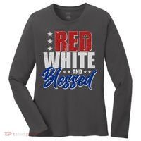 Red White And Blessed Women's Long Sleeve Shirt thumb 0