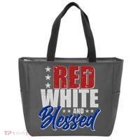 Red White And Blessed Tote Bag thumb 0