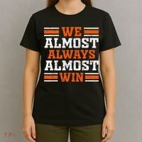 Retro We Almost Always Almost Win Funny Football Fans Lovers T-Shirt thumb 4