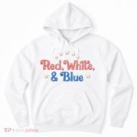 Red White And Blue 4th Of July Holiday Hoodie thumb 0