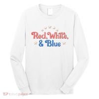Red White And Blue 4th Of July Holiday Long Sleeve Shirt thumb 0