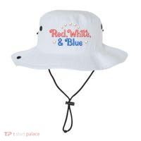 Red White And Blue 4th Of July Holiday Bucket Hat thumb 0