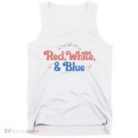 Red White And Blue 4th Of July Holiday Tank Top thumb 0