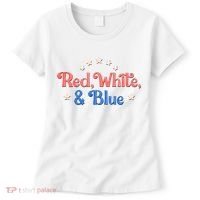 Red White And Blue 4th Of July Holiday Women's T-Shirt thumb 0