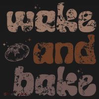Retro Wake And Bake Funny Sourdough Starter Bread Baking Women's Hoodie thumb 2