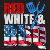 Red White And BBQ American USA Flag Beanie thumb 2