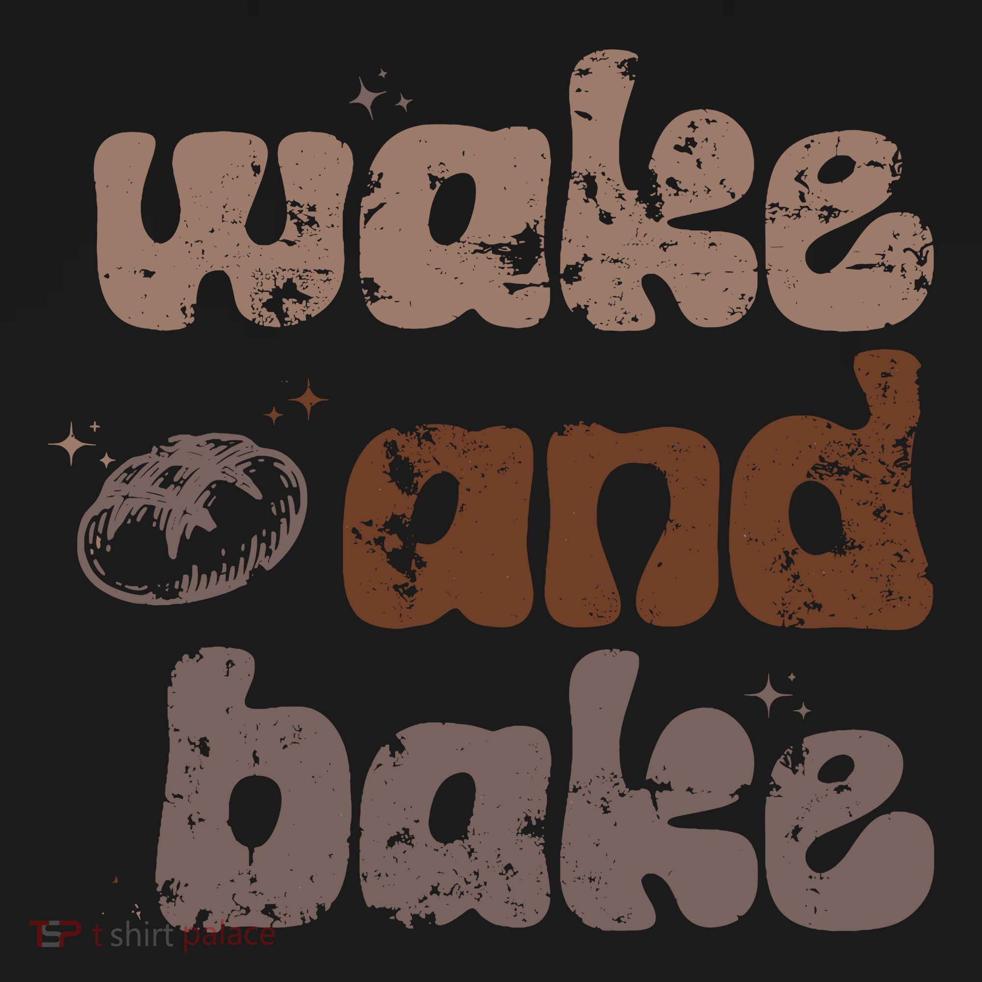 Retro Wake And Bake Funny Sourdough Starter Bread Baking Ornament